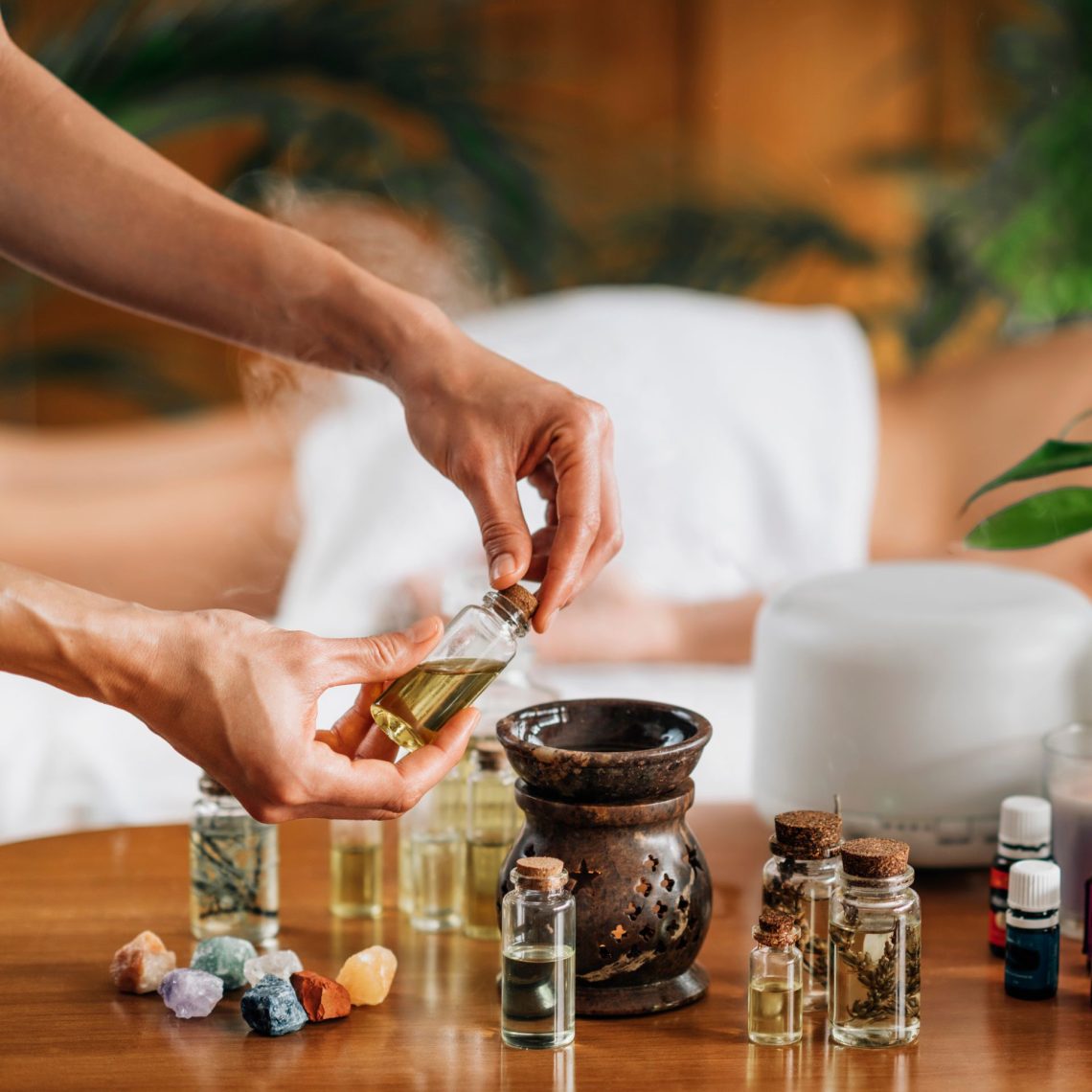 Concocter soi-même ses propres huiles de massage est simple  et efficace !